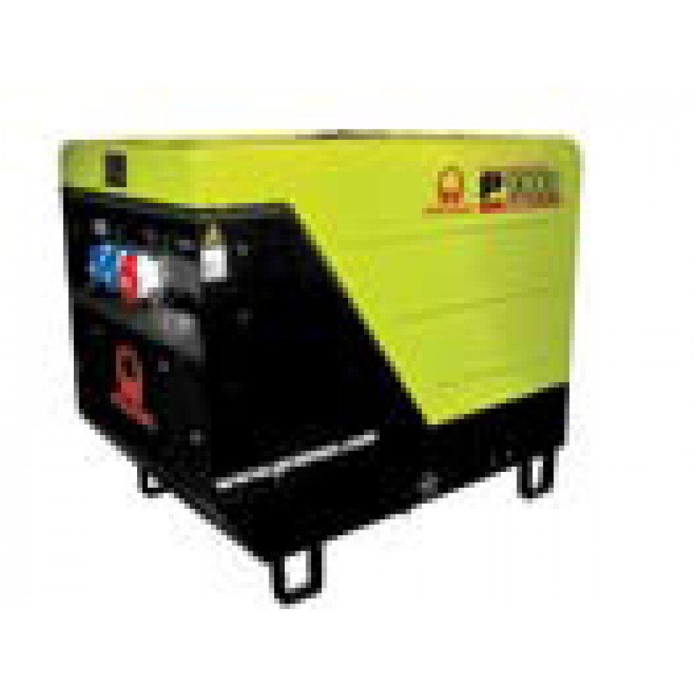 Generatore di corrente diesel monofase kva 7 6 pramac for Generatore di corrente con avviamento automatico